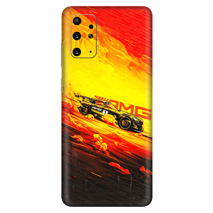 Samsung A/S Series Phone Skins (All Models) - AMG Car Speed Cover - 3D Embossed Finish (L-256) Samsung Galaxy S20 Plus