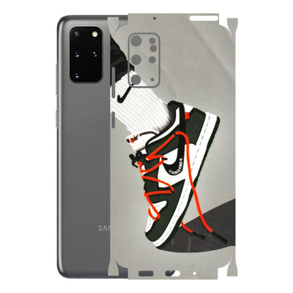 Samsung A/S Series Phone Skins (All Models) - New Grey Sneaker - 3D Embossed Finish (L-261) Samsung Galaxy S20 Plus