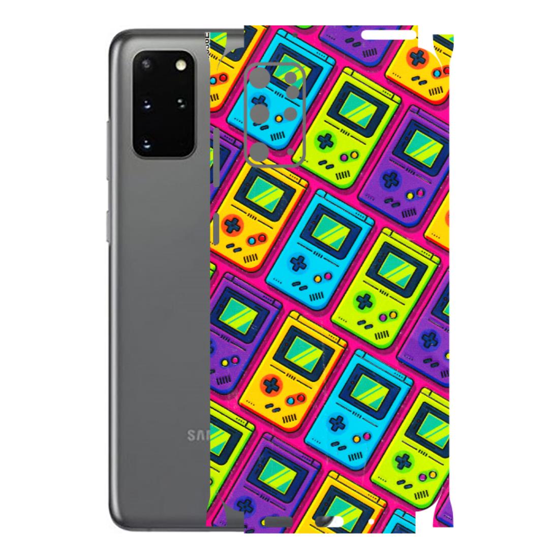 Samsung A/S Series Phone Skins (All Models) - Gameboy Colourful - 3D Embossed Finish (L-266) Samsung Galaxy S20 Plus
