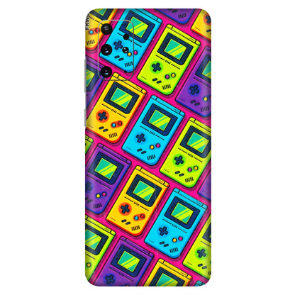 Samsung A/S Series Phone Skins (All Models) - Gameboy Colourful - 3D Embossed Finish (L-266) Samsung Galaxy S20 Plus