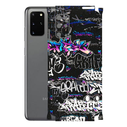 Samsung A/S Series Phone Skins (All Models) - Graffiti Killer - 3D Embossed Finish (L-274) Samsung Galaxy S20 Plus