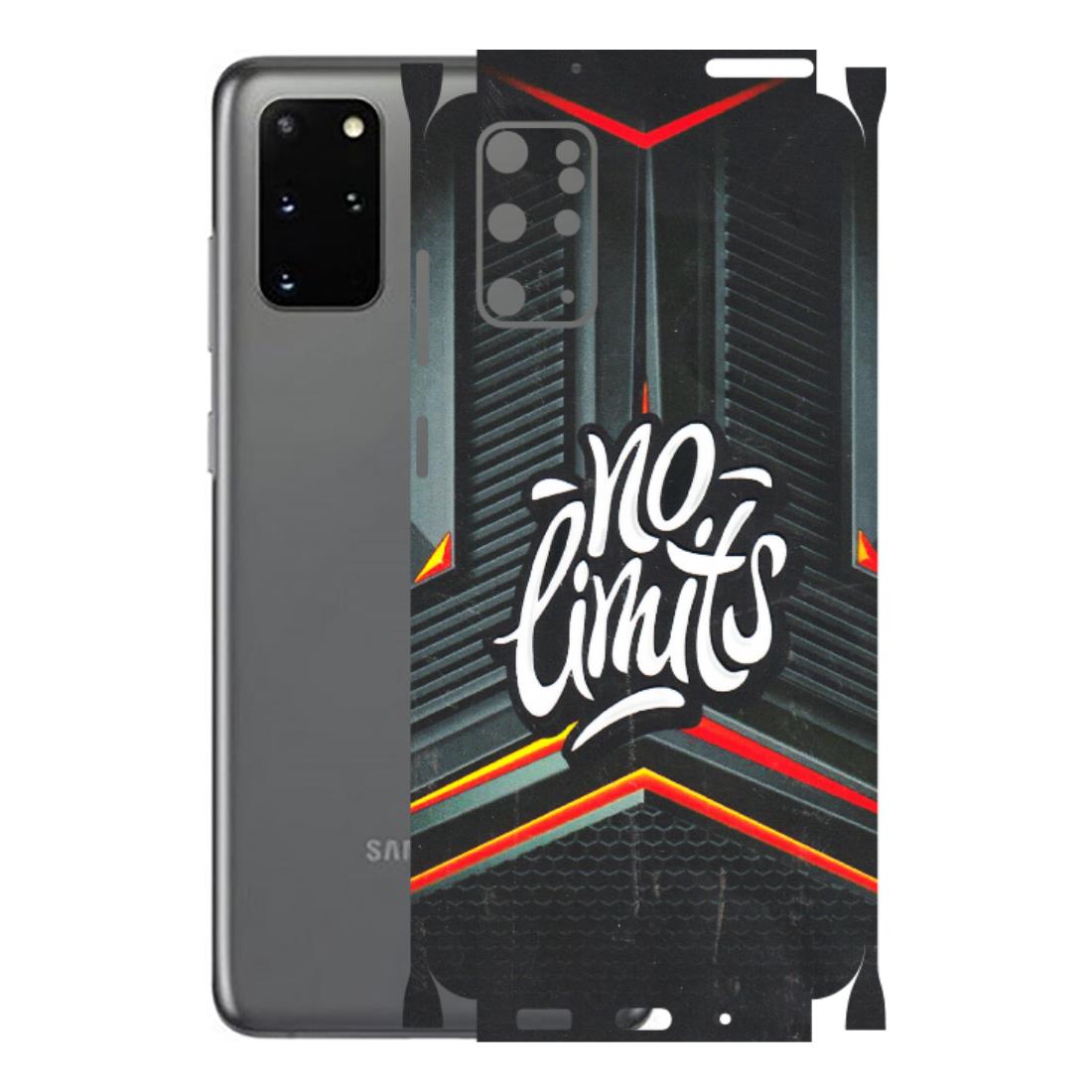 Samsung A/S Series Phone Skins (All Models) - No Limits - 3D Embossed Finish (L-286) Samsung Galaxy S20 Plus