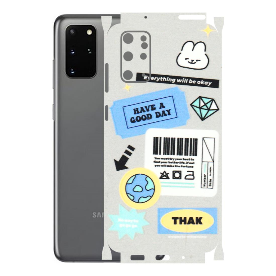 Samsung A/S Series Phone Skins (All Models) - Will Be Okay Design - 3D Embossed Finish (L-316) Samsung Galaxy S20 Plus