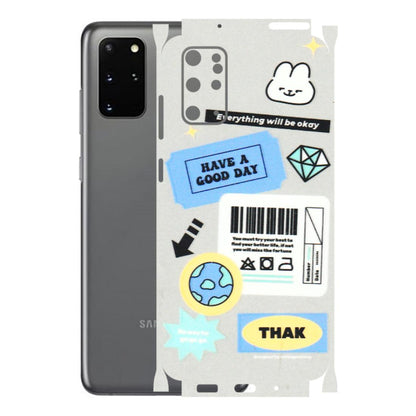 Samsung A/S Series Phone Skins (All Models) - Will Be Okay Design - 3D Embossed Finish (L-316) Samsung Galaxy S20 Plus