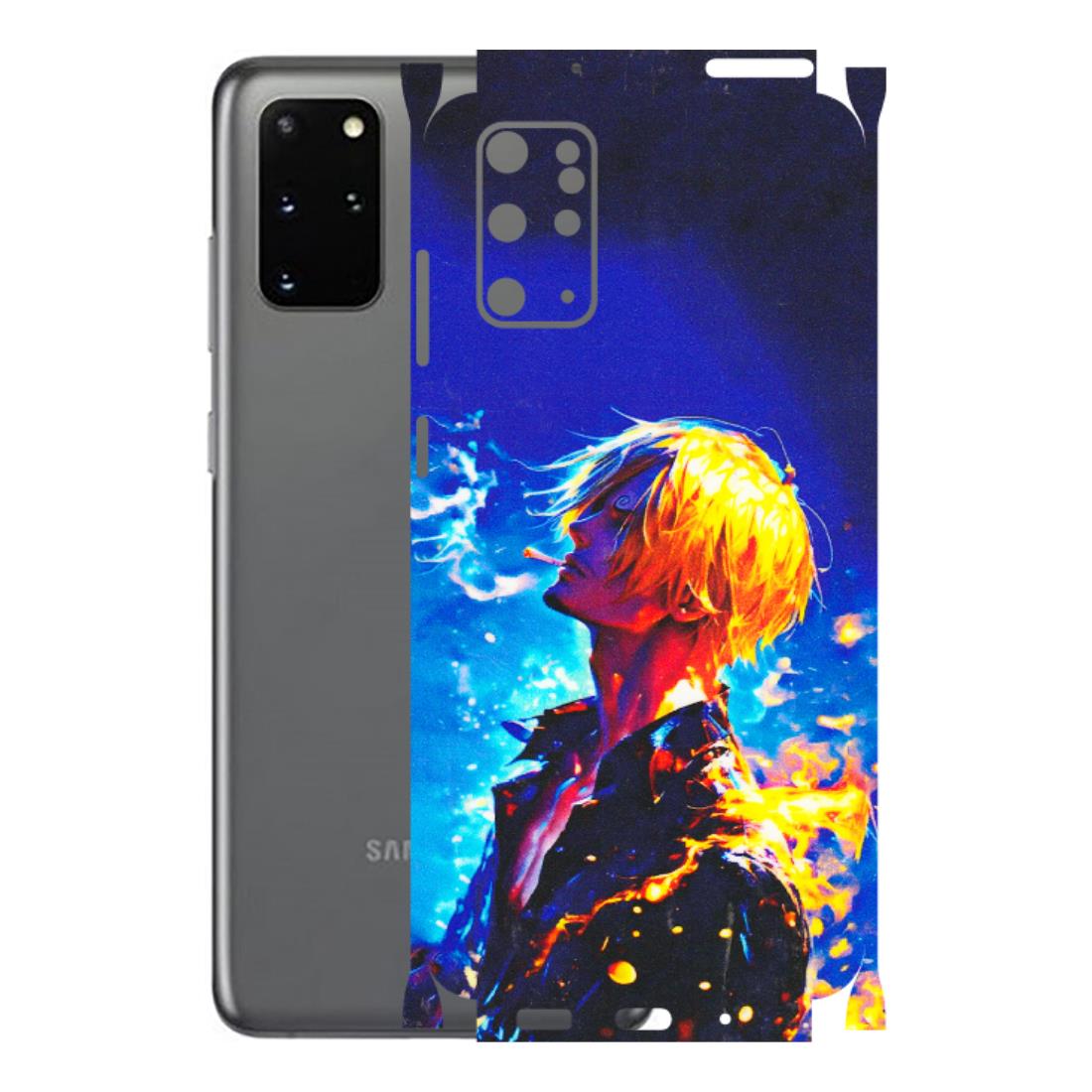 Samsung A/S Series Phone Skins (All Models) - Sanji Vinsmoke One Piece - 3D Embossed Finish (L-319) Samsung Galaxy S20 Plus