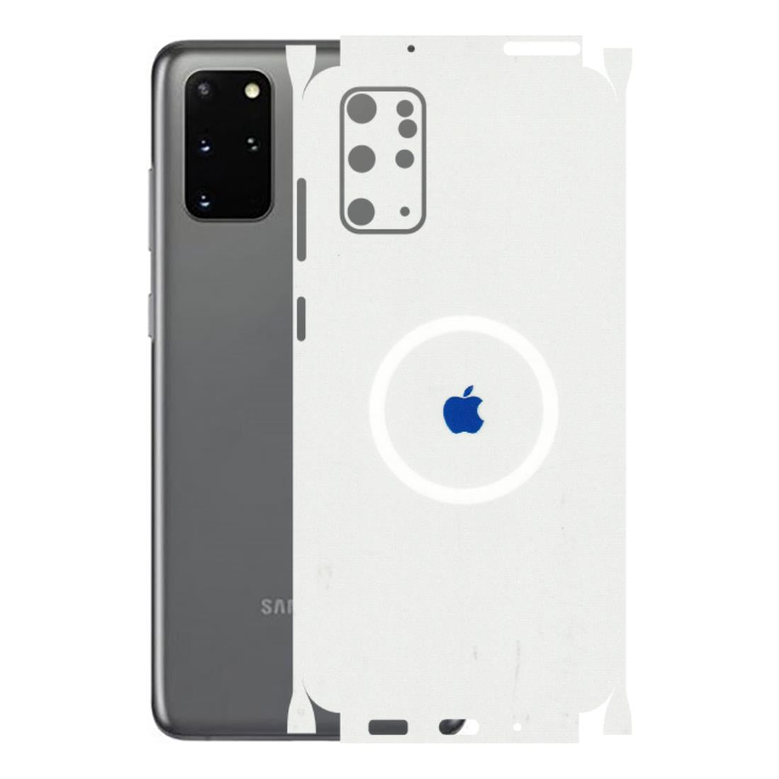 Samsung A/S Series Phone Skins (All Models) - iPhone Magsafe Logo - 3D Embossed Finish (L-320) Samsung Galaxy S20 Plus