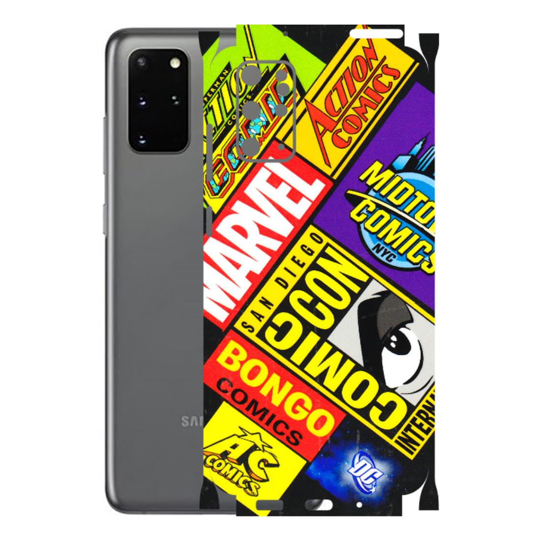Samsung A/S Series Phone Skins (All Models) - Bongo Comic Con - 3D Embossed Finish (L-325) Samsung Galaxy S20 Plus