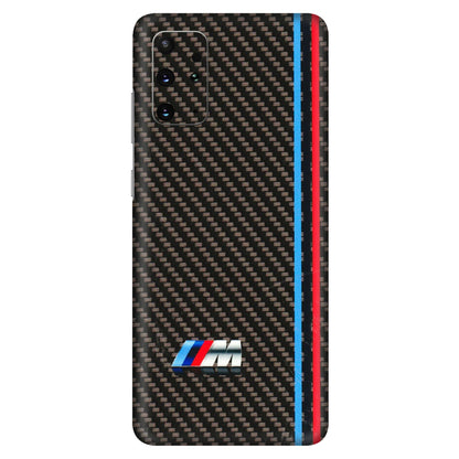Samsung A/S Series Phone Skins (All Models) - BM Carbon Fiber Feels - 3D Embossed Finish (L-38) Samsung Galaxy S20 Plus