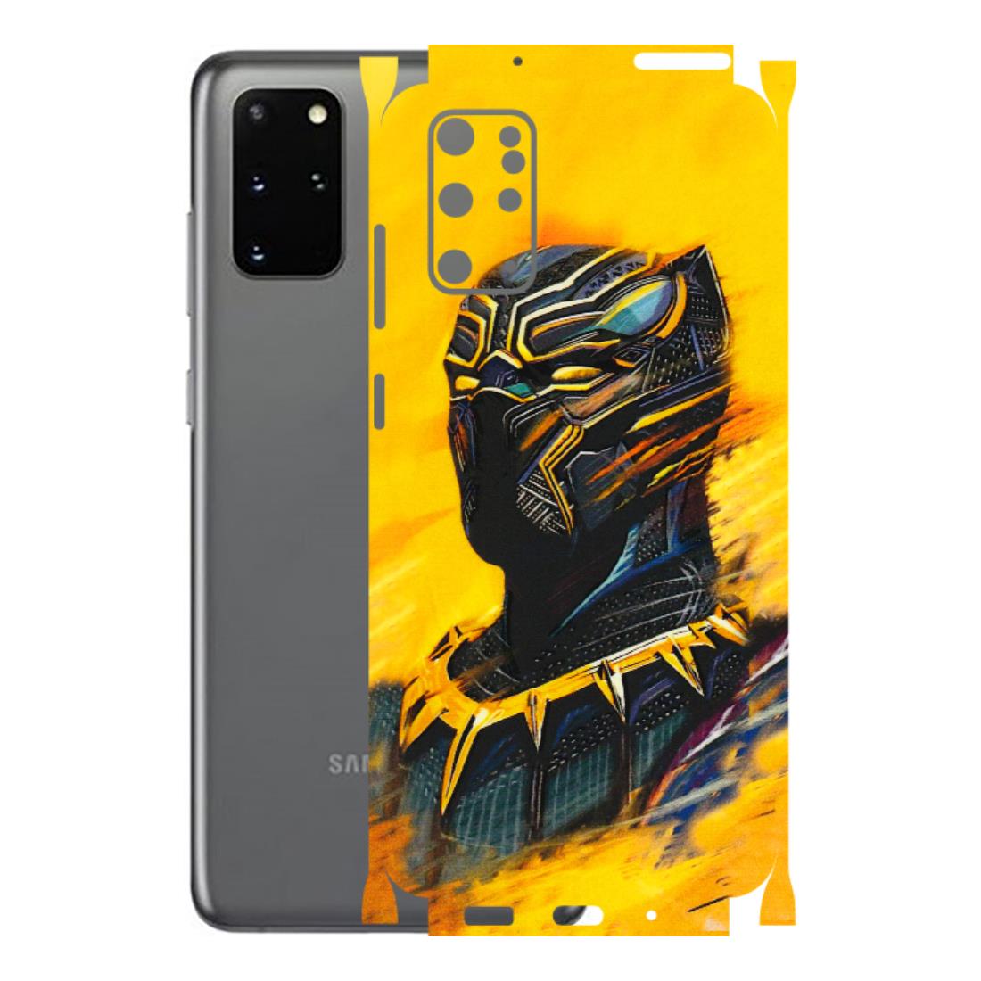 Samsung A/S Series Phone Skins (All Models) - Yellow Panther - 3D Embossed Finish (L-54) Samsung Galaxy S20 Plus