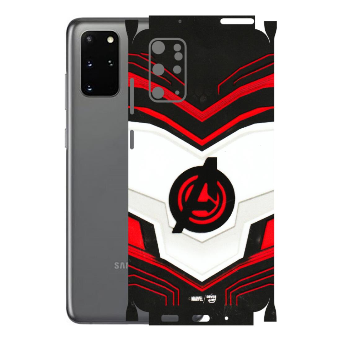 Samsung A/S Series Phone Skins (All Models) - Avengers Logo - 3D Embossed Finish (L-55) Samsung Galaxy S20 Plus