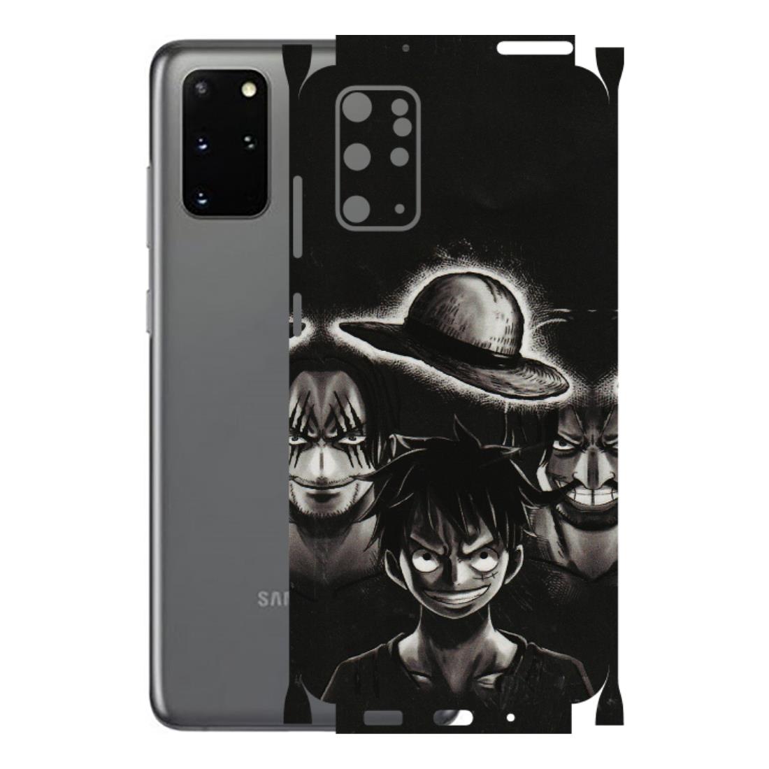 Samsung A/S Series Phone Skins (All Models) - Black Luffy Hat - 3D Embossed Finish (L-57) Samsung Galaxy S20 Plus