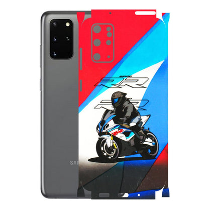 Samsung A/S Series Phone Skins (All Models) - Bikers Love - 3D Embossed Finish (L-58) Samsung Galaxy S20 Plus