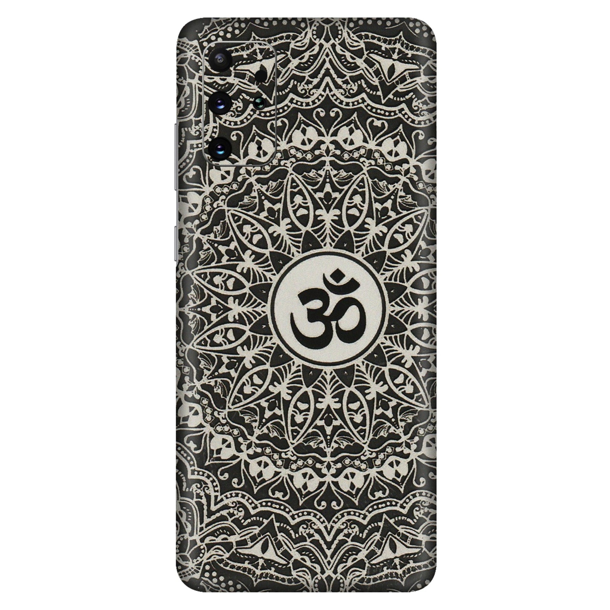 Samsung A/S Series Phone Skins (All Models) - Aum Elegant Mandala - 3D Embossed Finish (L-62) Samsung Galaxy S20 Plus