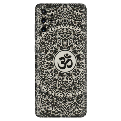 Samsung A/S Series Phone Skins (All Models) - Aum Elegant Mandala - 3D Embossed Finish (L-62) Samsung Galaxy S20 Plus
