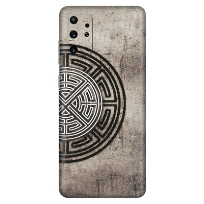 Samsung A/S Series Phone Skins (All Models) - Mysterious Circular Design - 3D Embossed Finish (L-63) Samsung Galaxy S20 Plus