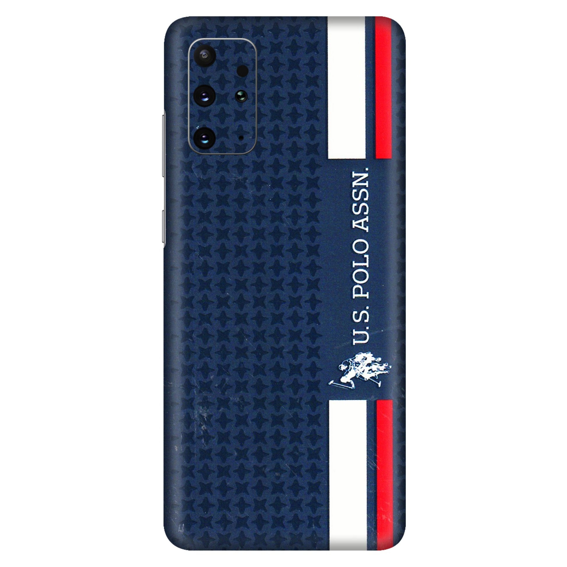 Samsung A/S Series Phone Skins (All Models) - US POLO Designer Brand - 3D Embossed Finish (L-65) Samsung Galaxy S20 Plus