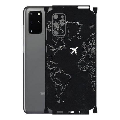 Samsung A/S Series Phone Skins (All Models) - Never Ending Travel - 3D Embossed Finish (L-79) Samsung Galaxy S20 Plus