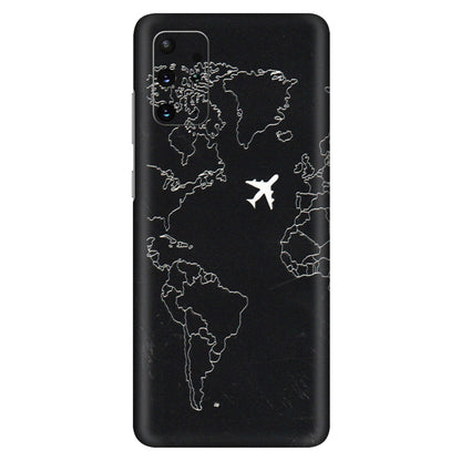 Samsung A/S Series Phone Skins (All Models) - Never Ending Travel - 3D Embossed Finish (L-79) Samsung Galaxy S20 Plus