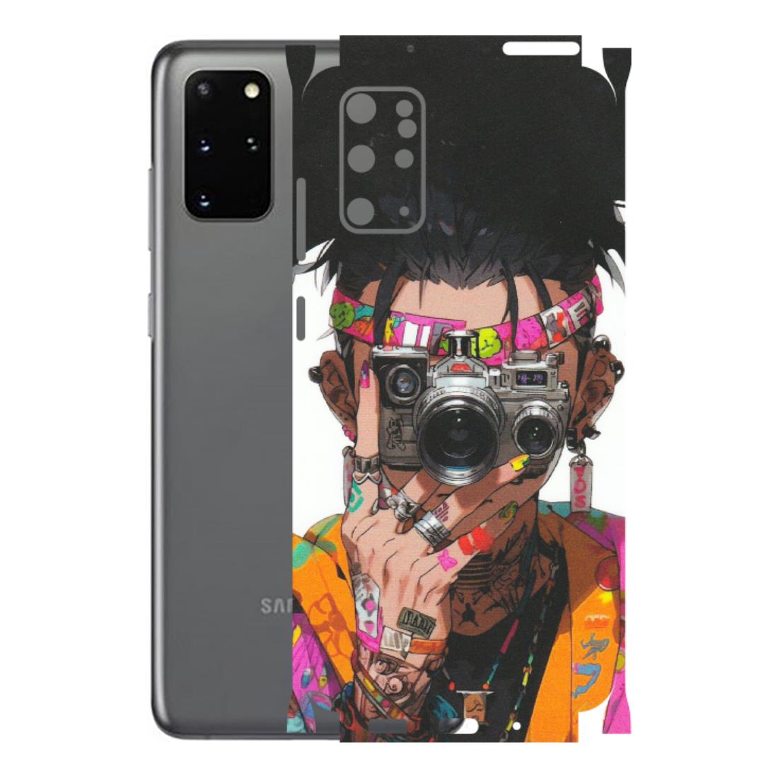 Samsung A/S Series Phone Skins (All Models) - Camera Lover Girl - Matte Finish (M-09) Samsung Galaxy S20 Plus