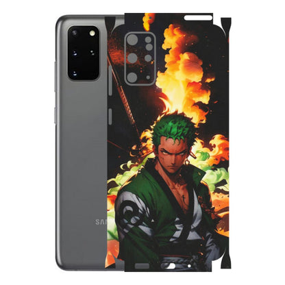 Samsung A/S Series Phone Skins (All Models) - Roronoa Zoro - Matte Finish (M-102) Samsung Galaxy S20 Plus