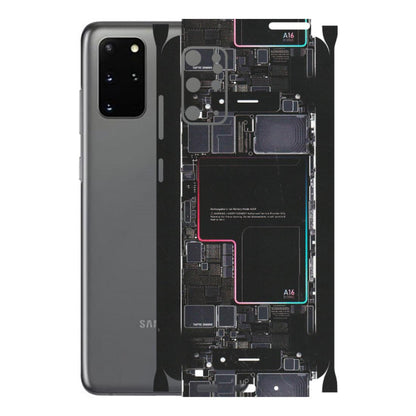 Samsung A/S Series Phone Skins (All Models) - Motherboard Circuit Layout - Matte Finish (M-117) Samsung Galaxy S20 Plus