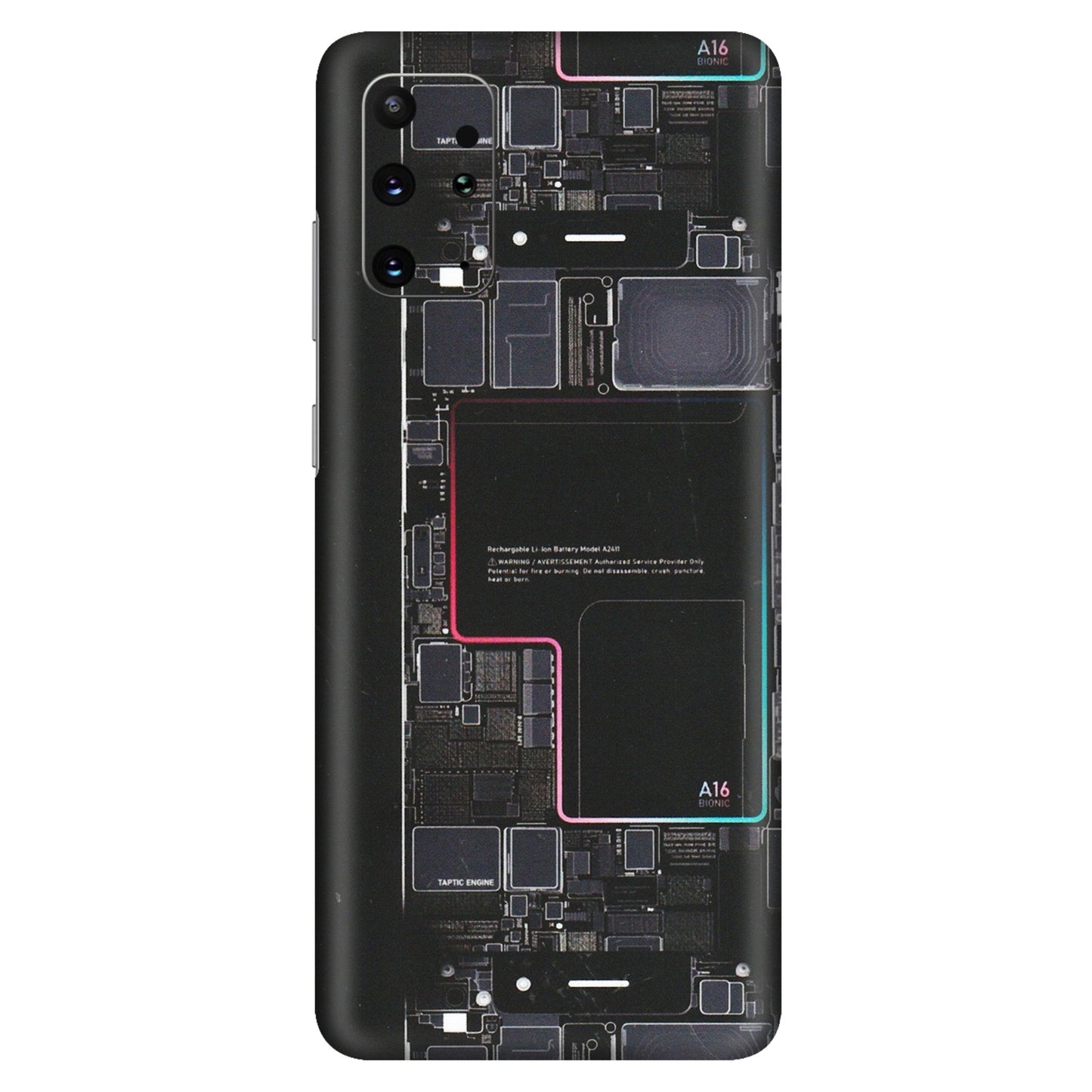 Samsung A/S Series Phone Skins (All Models) - Motherboard Circuit Layout - Matte Finish (M-117) Samsung Galaxy S20 Plus