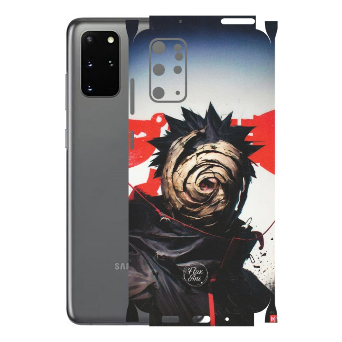 Samsung A/S Series Phone Skins (All Models) - Obito Uchiha Cool Anime - Matte Finish (M-134) Samsung Galaxy S20 Plus