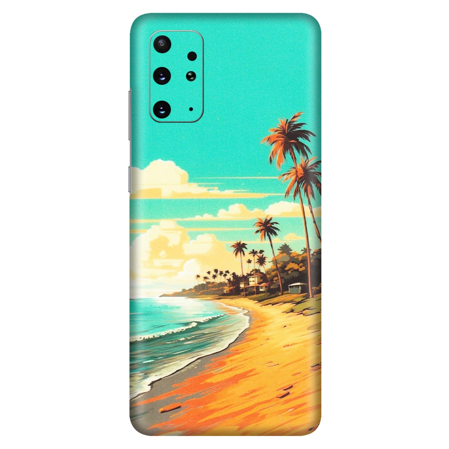 Samsung A/S Series Phone Skins (All Models) - Miami Beach - Matte Finish (M-136) Samsung Galaxy S20 Plus