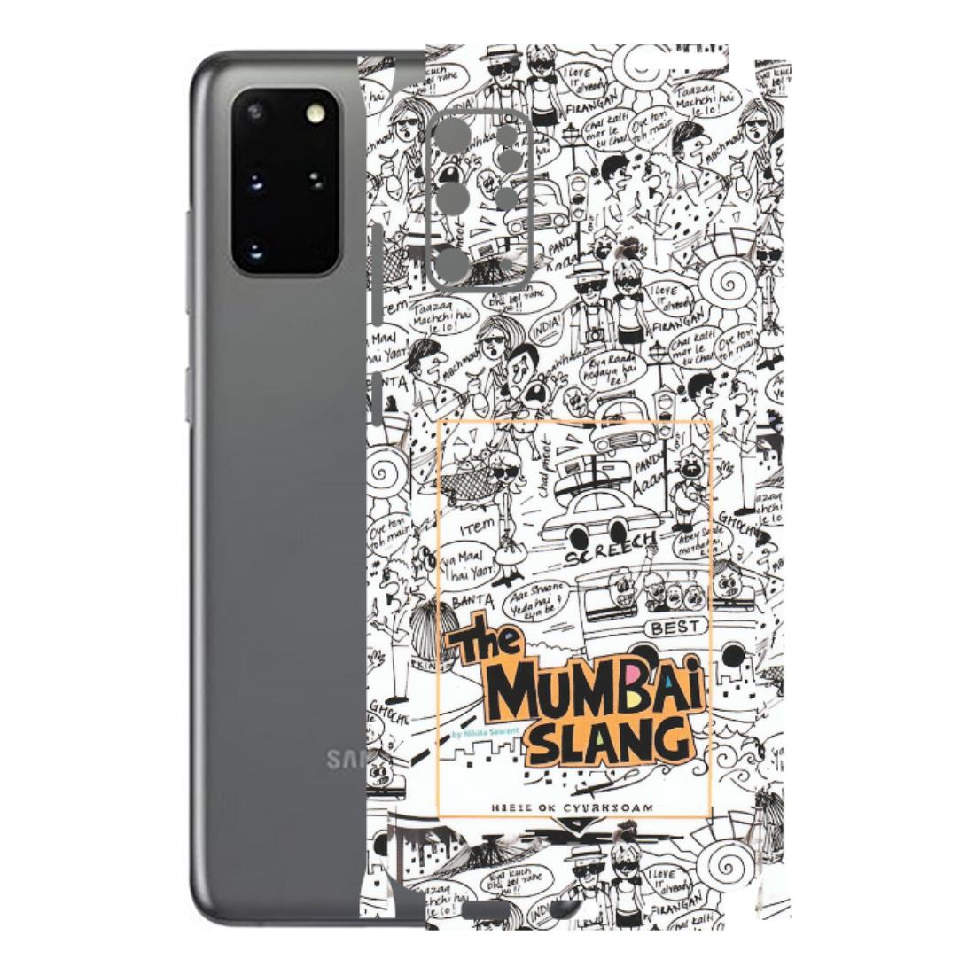 Samsung A/S Series Phone Skins (All Models) - The Mumbai Slang - Matte Finish (M-142) Samsung Galaxy S20 Plus