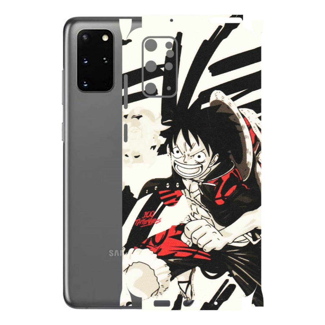 Samsung A/S Series Phone Skins (All Models) - Monkey D.Luffy Manga Anime - Matte Finish (M-145) Samsung Galaxy S20 Plus