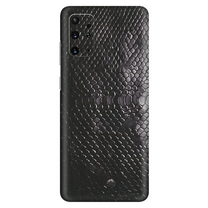 Samsung A/S Series Phone Skins (All Models) - Black Snack Leather - Matte Finish (M-147) Samsung Galaxy S20 Plus