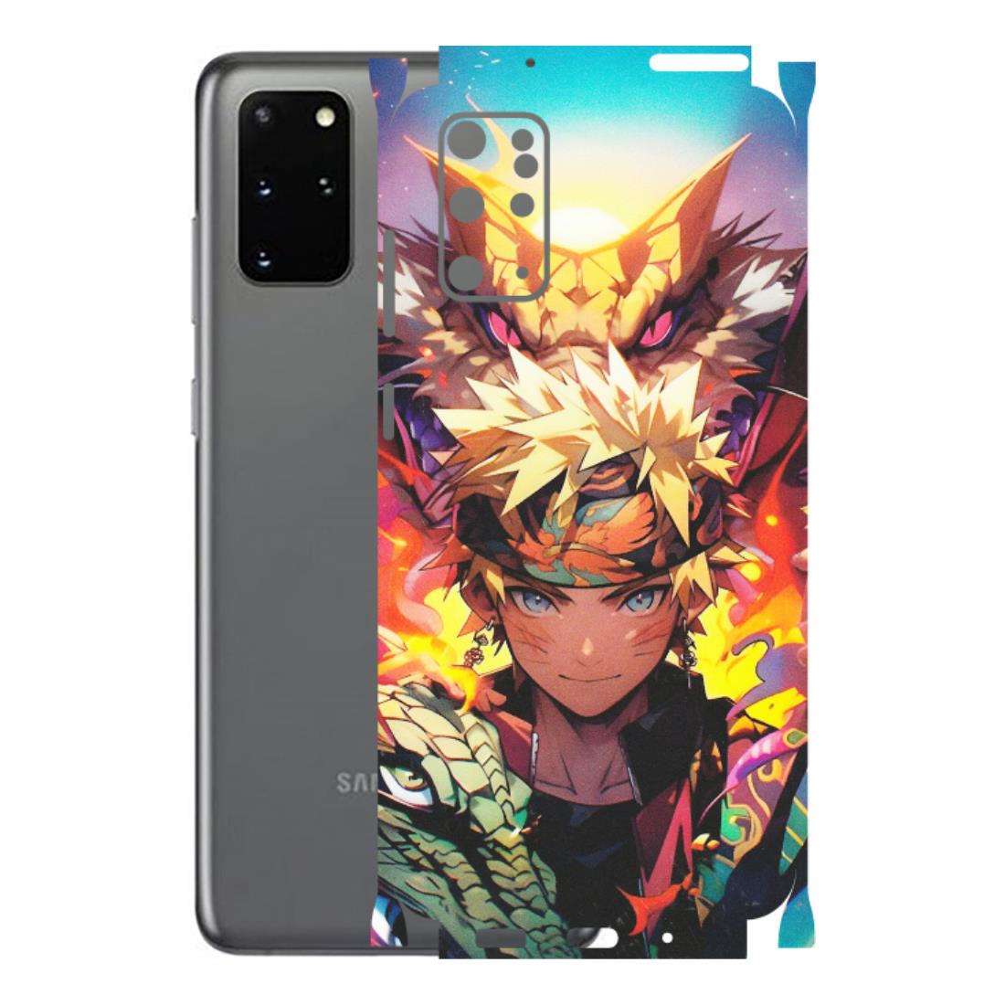 Samsung A/S Series Phone Skins (All Models) - Angry Naruto Anime - Matte Finish (M-148) Samsung Galaxy S20 Plus