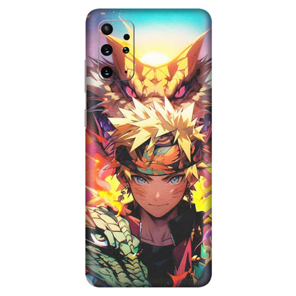 Samsung A/S Series Phone Skins (All Models) - Angry Naruto Anime - Matte Finish (M-148) Samsung Galaxy S20 Plus