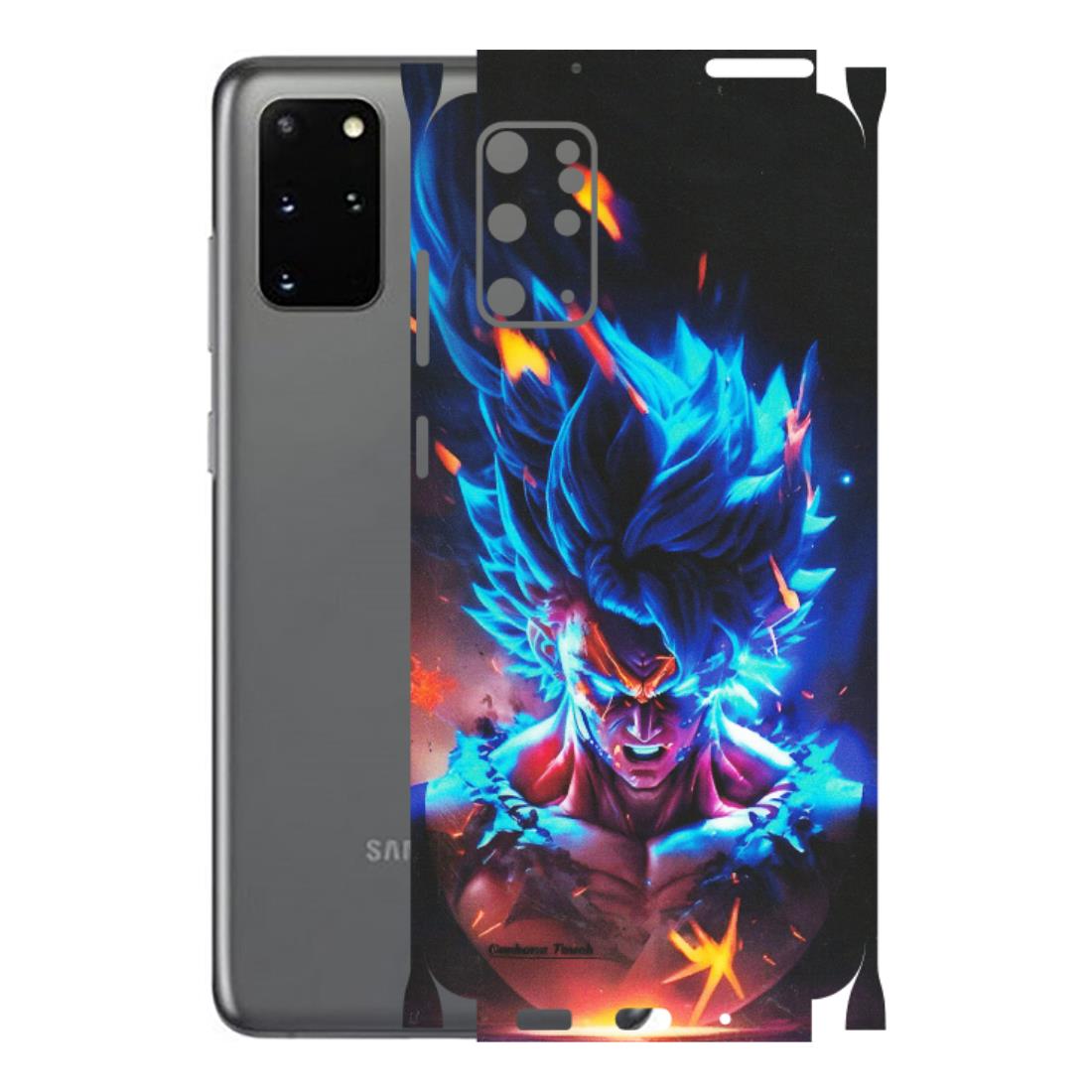 Samsung A/S Series Phone Skins (All Models) - Angry Goku Dragon Ball Anime - Matte Finish (M-150) Samsung Galaxy S20 Plus