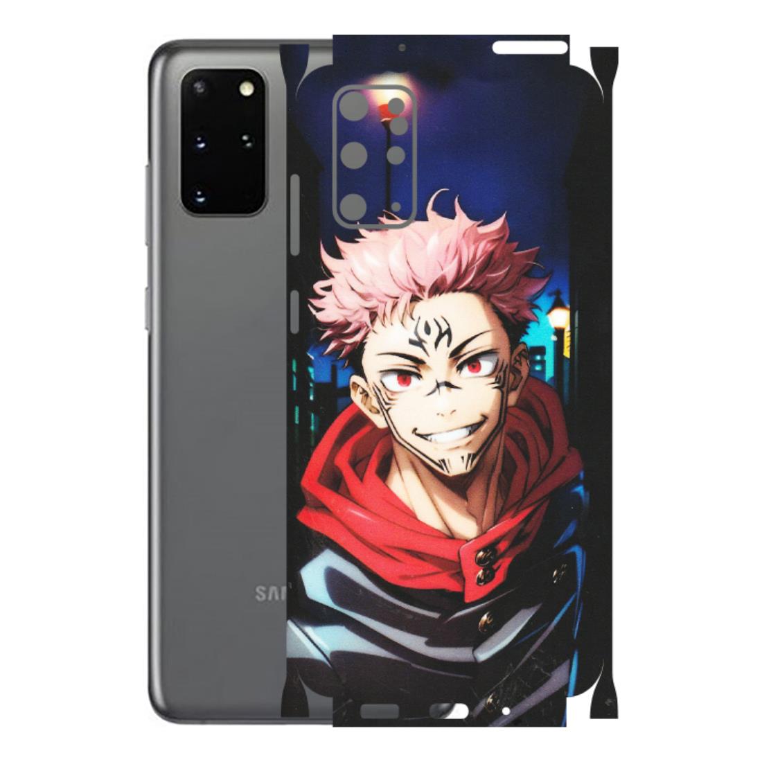 Samsung A/S Series Phone Skins (All Models) - Yuji Itadori Funny Face Anime - Matte Finish (M-152) Samsung Galaxy S20 Plus