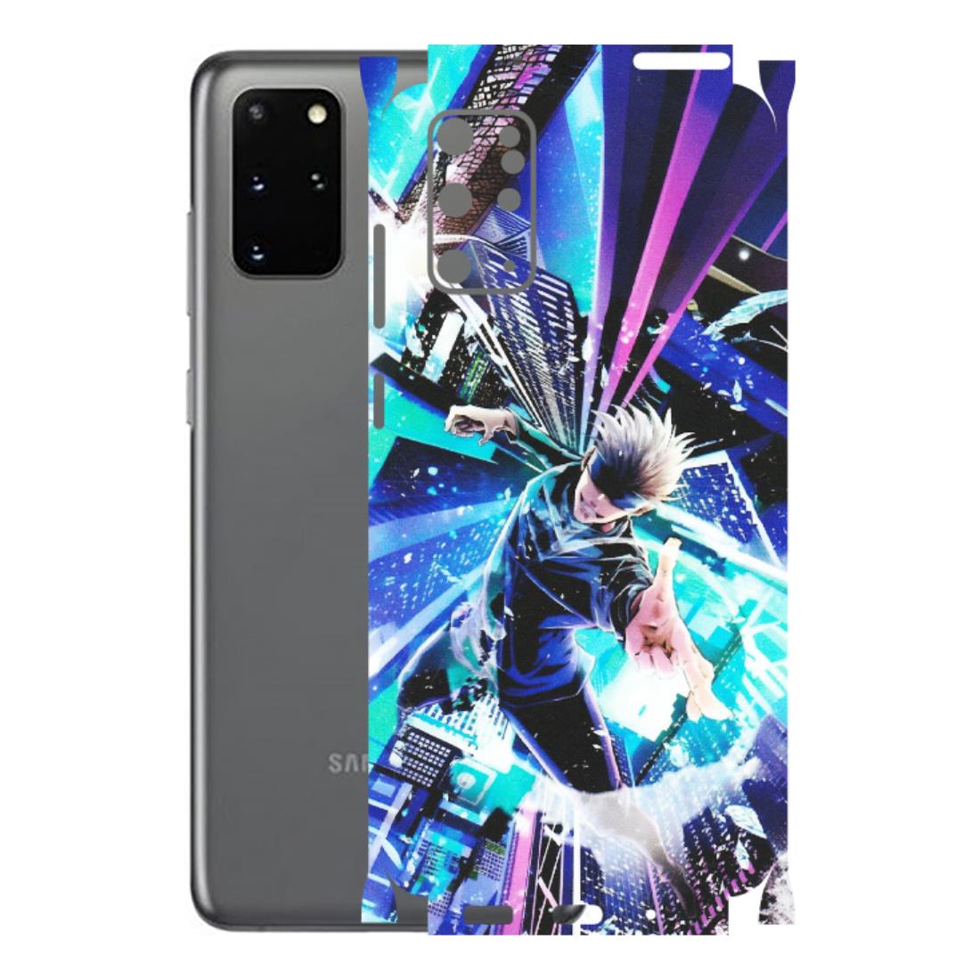 Samsung A/S Series Phone Skins (All Models) - Manga Action Jujustu Kaisen Anime - Matte Finish (M-155) Samsung Galaxy S20 Plus