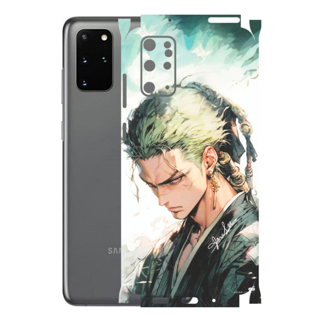 Samsung A/S Series Phone Skins (All Models) - Pirate Hunter One Piece Anime - Matte Finish (M-157) Samsung Galaxy S20 Plus