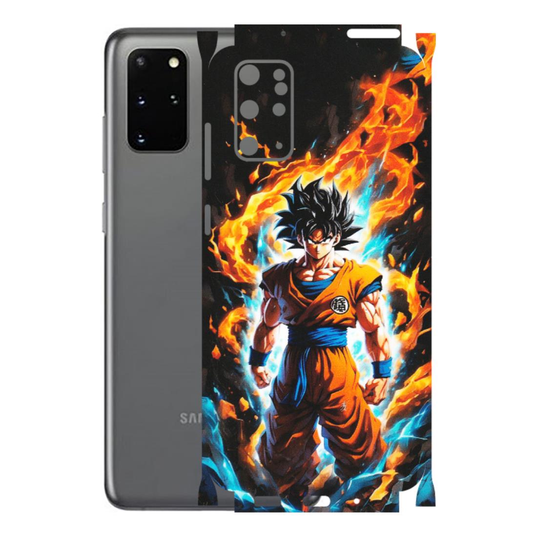 Samsung A/S Series Phone Skins (All Models) - Goku Transformation Anime - Matte Finish (M-159) Samsung Galaxy S20 Plus