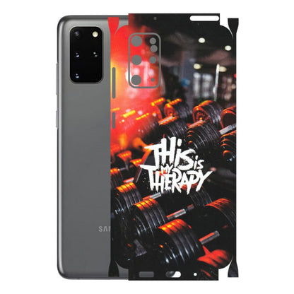 Samsung A/S Series Phone Skins (All Models) - GYM Lover Therapy - Matte Finish (M-160) Samsung Galaxy S20 Plus