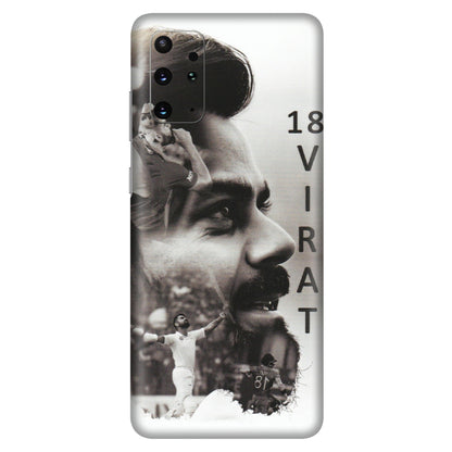 Samsung A/S Series Phone Skins (All Models) - Virat Kohli Cricketer - Matte Finish (M-163) Samsung Galaxy S20 Plus