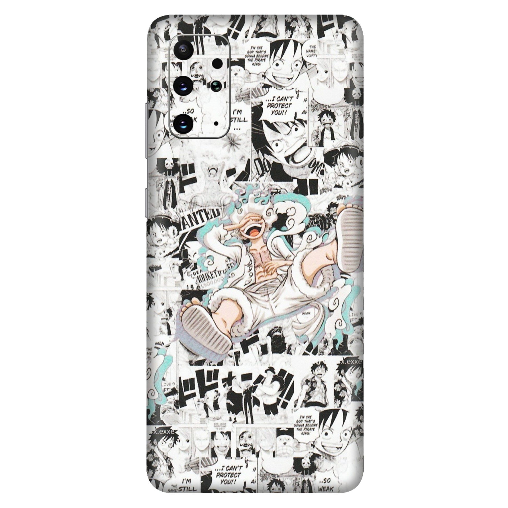 Samsung A/S Series Phone Skins (All Models) - One Piece Comic - Matte Finish (M-168) Samsung Galaxy S20 Plus