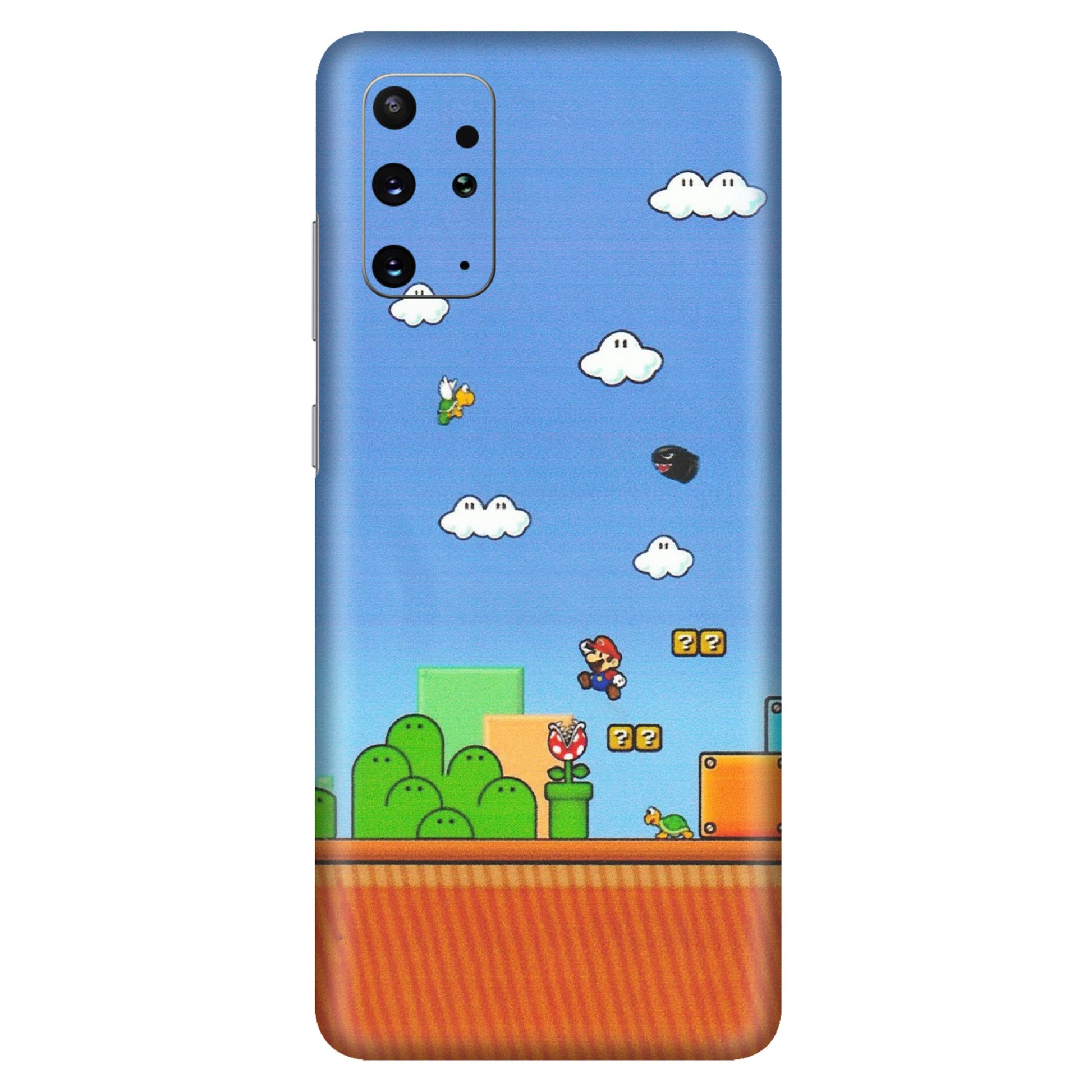 Samsung A/S Series Phone Skins (All Models) - Mario Game Scene - Matte Finish (M-24) Samsung Galaxy S20 Plus