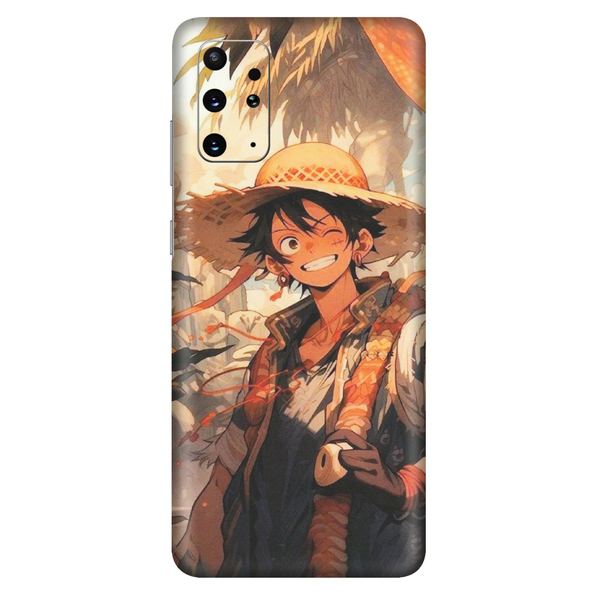 Samsung A/S Series Phone Skins (All Models) - Anime Character Smile - Matte Finish (M-33) Samsung Galaxy S20 Plus