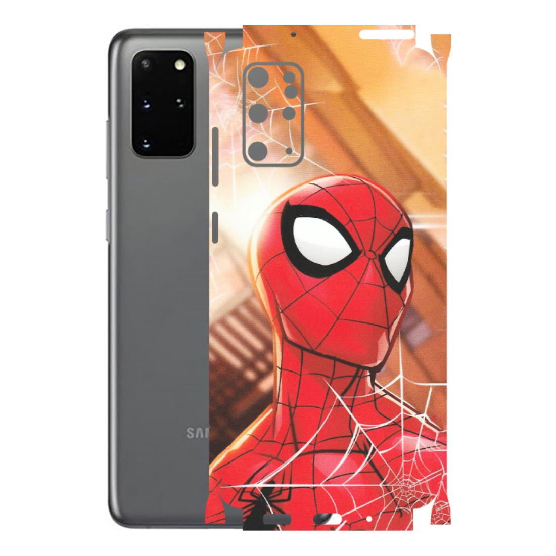 Samsung A/S Series Phone Skins (All Models) - Spiderman Face New - Matte Finish (M-41) Samsung Galaxy S20 Plus
