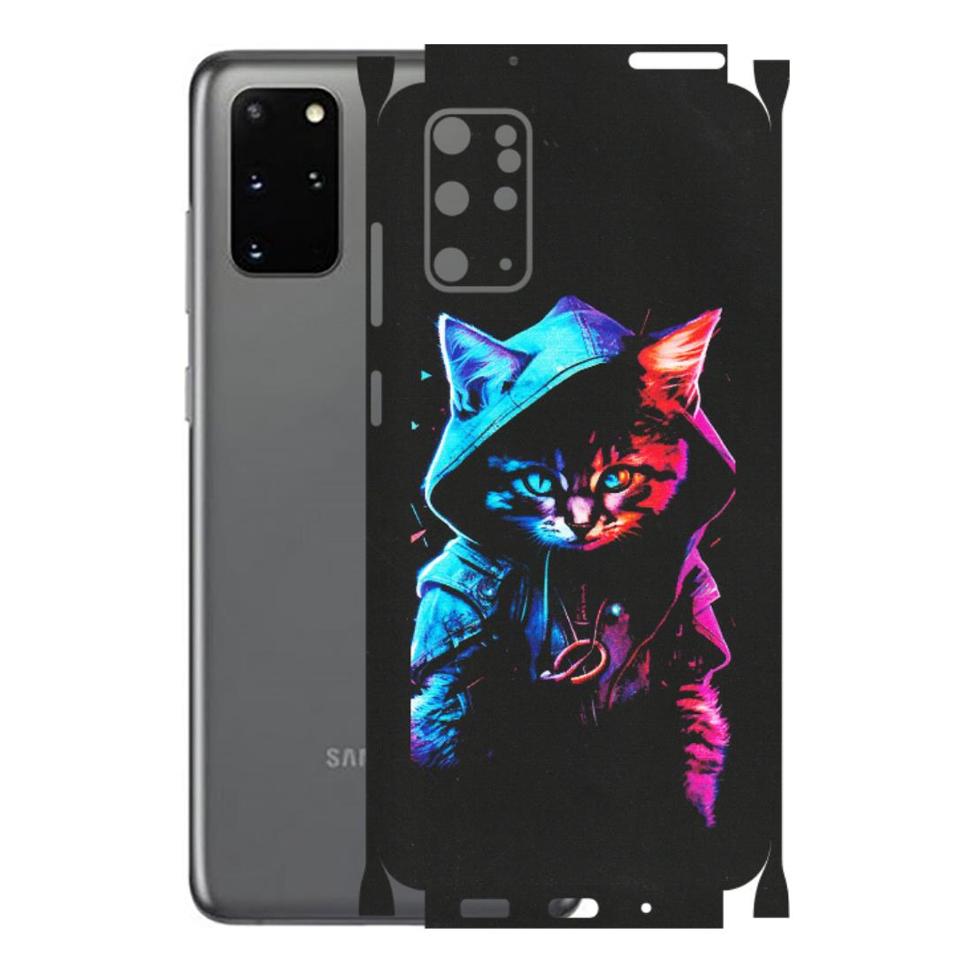 Samsung A/S Series Phone Skins (All Models) - Cyberpunk Cat - Matte Finish (M-45) Samsung Galaxy S20 Plus
