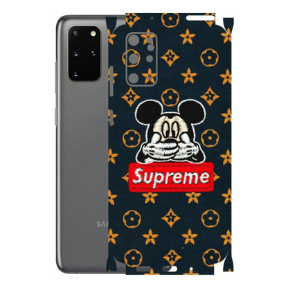Samsung A/S Series Phone Skins (All Models) - Mickey Supreme - Matte Finish (M-83) Samsung Galaxy S20 Plus