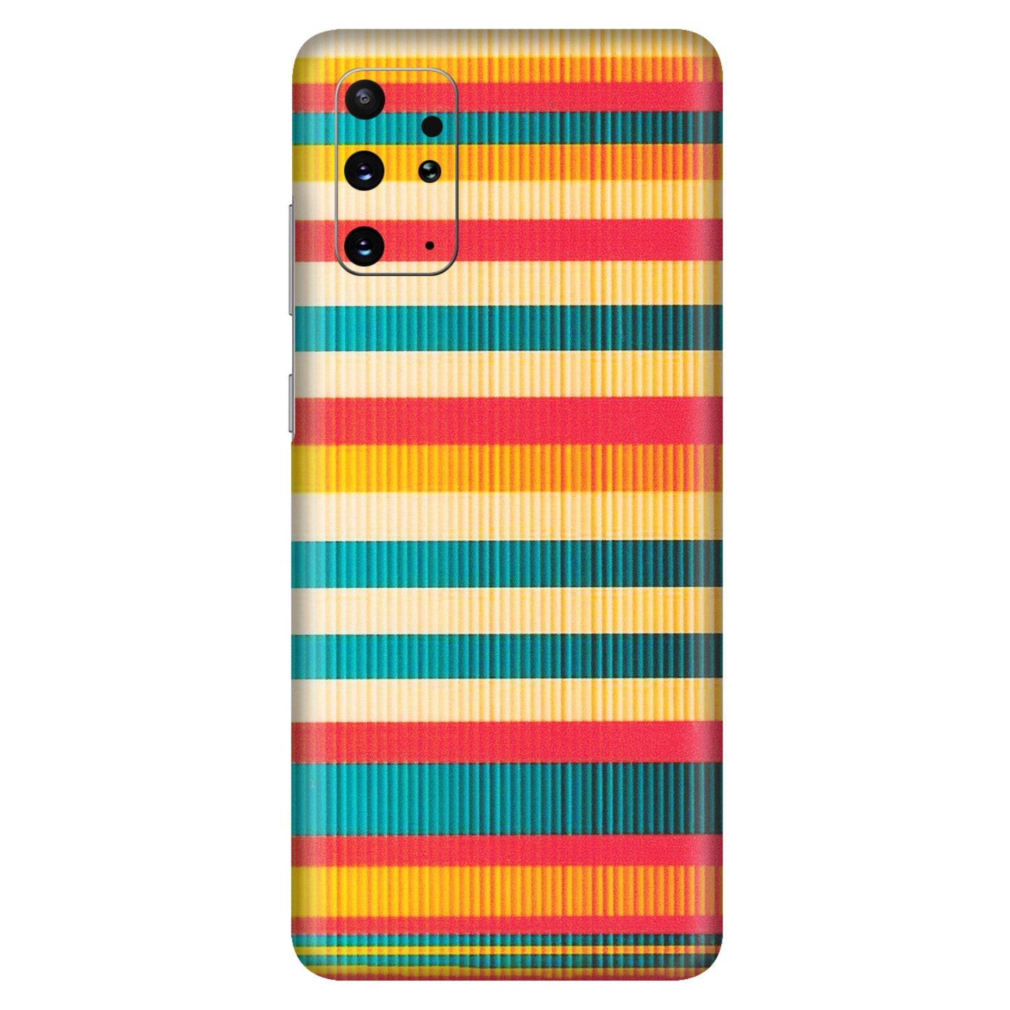 Samsung A/S Series Phone Skins (All Models) - Colourful Stripes Soothing Effect - Matte Finish (M-86) Samsung Galaxy S20 Plus