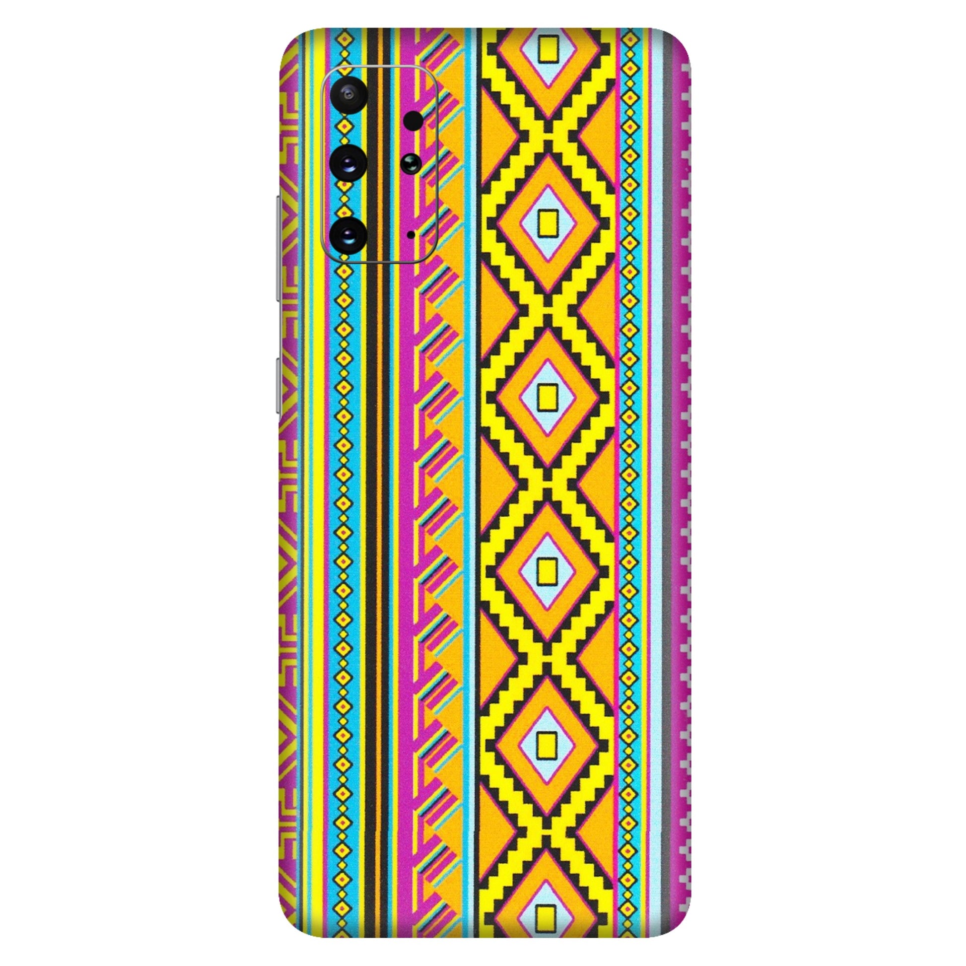 Samsung A/S Series Phone Skins (All Models) - Thai illustration - Matte Finish (M-89) Samsung Galaxy S20 Plus