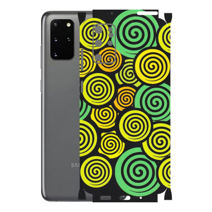 Samsung A/S Series Phone Skins (All Models) - Crazy Spiral - Matte Finish (M-91) Samsung Galaxy S20 Plus