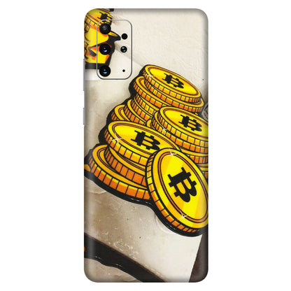 Samsung A/S Series Phone Skins (All Models) - Billionaire Bitcoin Collection - Matte Finish (M-92) Samsung Galaxy S20 Plus
